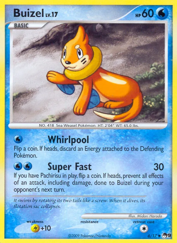 Buizel #6, POP Series 9