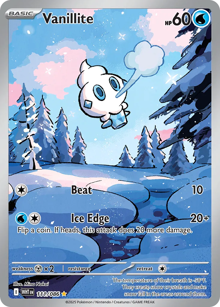 Vanillite #111, White Flare