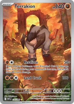 Terrakion #135, Standard