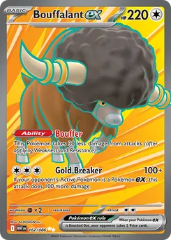 Bouffalant ex #162, Standard