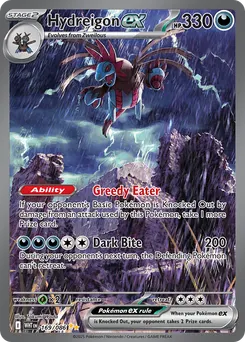 Hydreigon ex #169, Standard