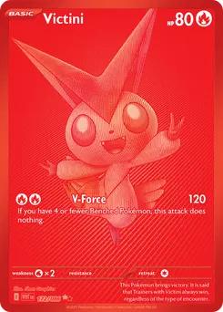 Victini #172, White Flare