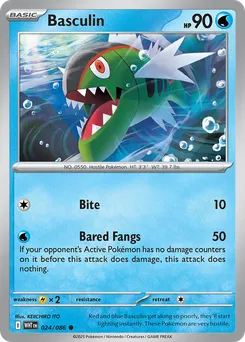 Basculin #24, Master Reverse Holo