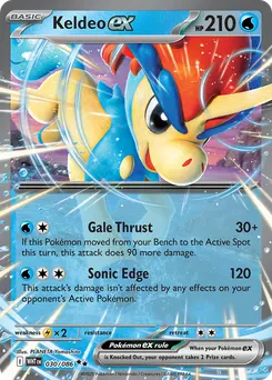 Keldeo ex #30, Standard