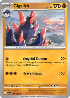 Gigalith #48, Master Ball Reverse Holo