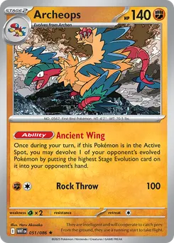 Archeops #51, Master Ball Reverse Holo