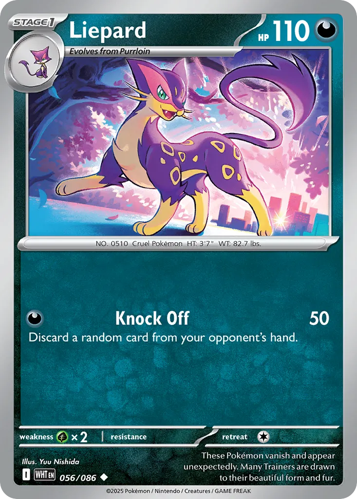 Liepard #56, White Flare