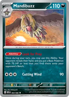 Mandibuzz #64, Master Reverse Holo