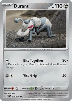 Durant #70, Master Reverse Holo