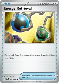 Energy Retrieval #82, Reverse Holo