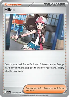 Hilda #84, Poke Ball Reverse Holo