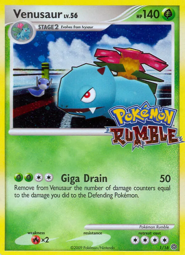 Venusaur #1, Pokémon Rumble