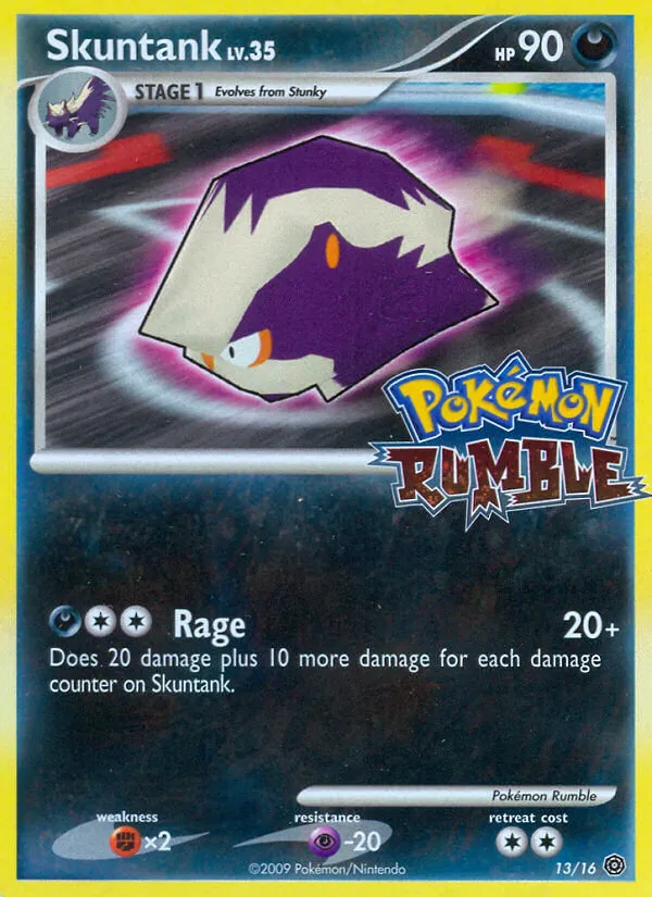 Skuntank #13, Pokémon Rumble
