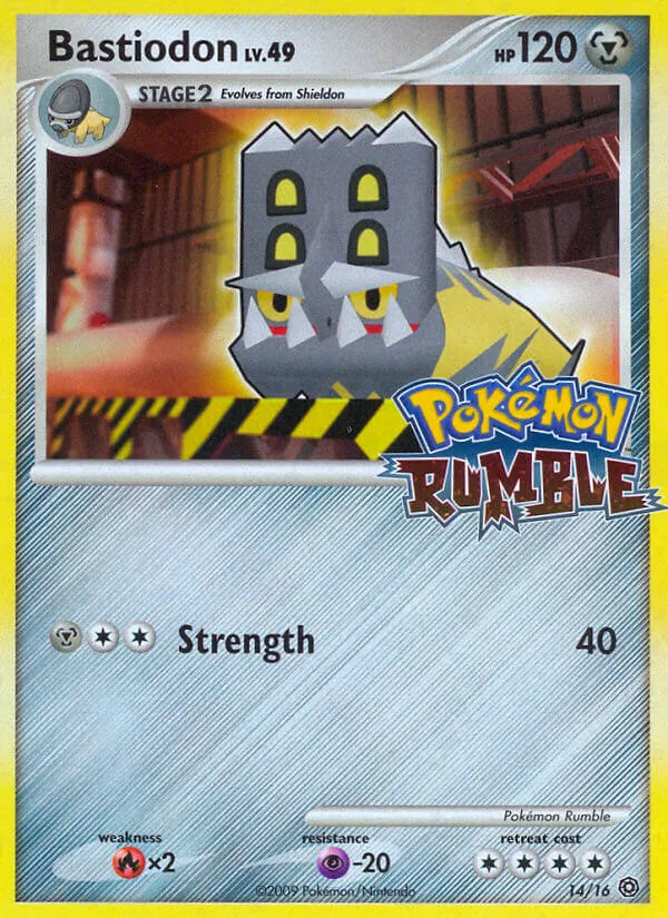Bastiodon #14, Pokémon Rumble