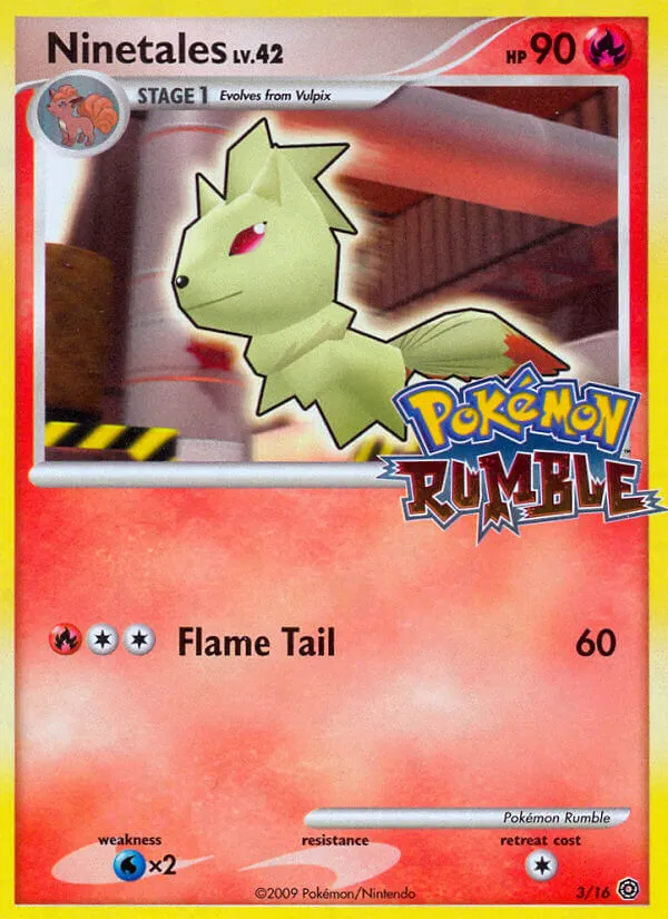 Ninetales #3, Pokémon Rumble