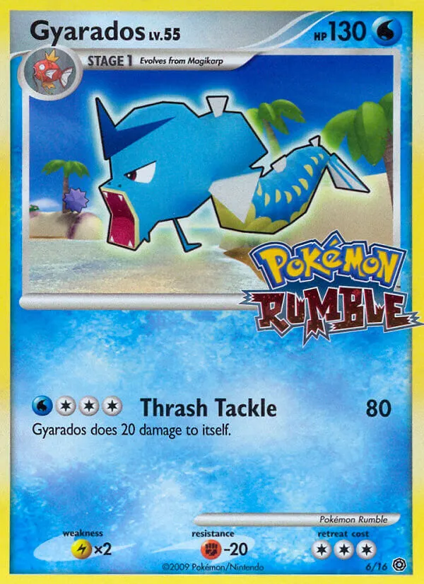 Gyarados #6, Pokémon Rumble