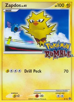 Zapdos #8, Standard