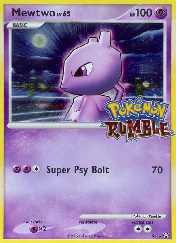 Mewtwo #9, Pokémon Rumble