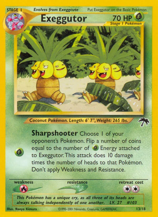 Exeggutor #13, Southern Islands