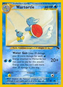 Wartortle #15, Standard