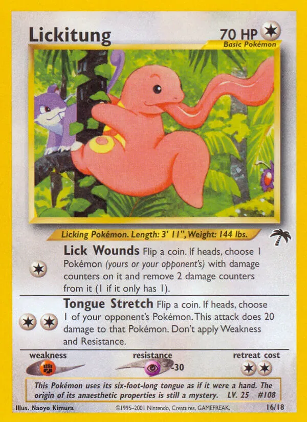 Lickitung #16, Southern Islands