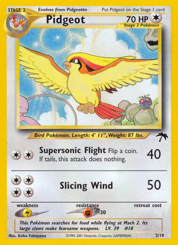 Pidgeot #2, Southern Islands