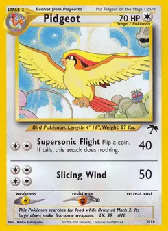 Pidgeot #2, Standard