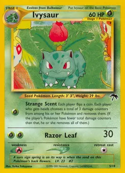 Ivysaur #5, Standard