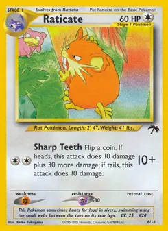 Raticate #6, Standard