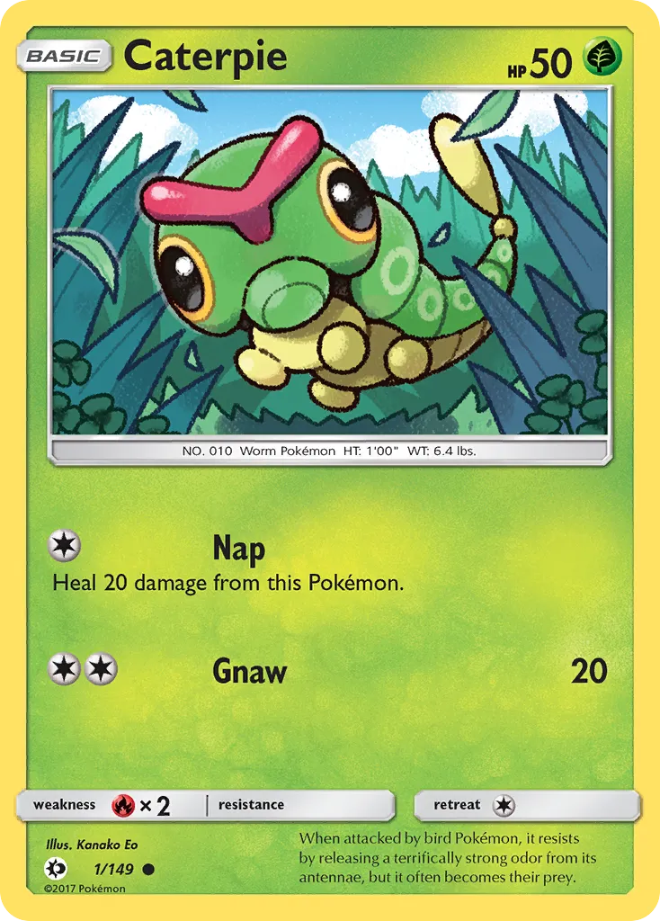 Caterpie #1, Sun & Moon