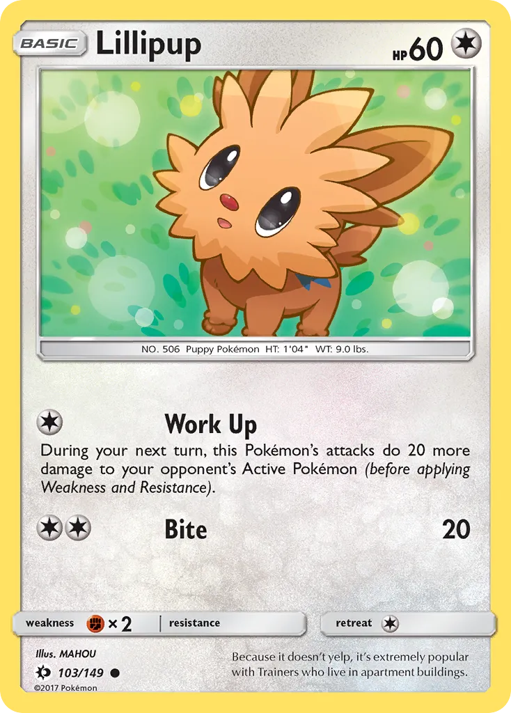 Lillipup #103, Sun & Moon Reverse Foil