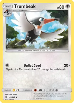 Trumbeak #107, Sun & Moon