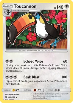 Toucannon #108, Reverse Foil