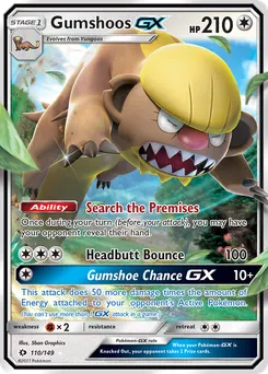 Gumshoos-GX #110, Standard