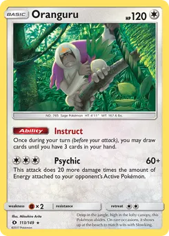 Oranguru #113, Standard
