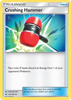 Crushing Hammer #115, Reverse Foil