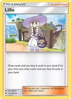 Lillie #122, Reverse Foil