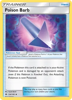 Poison Barb #124, Reverse Foil