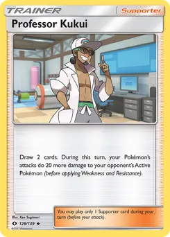 Professor Kukui #128, Regional Championships-Staff