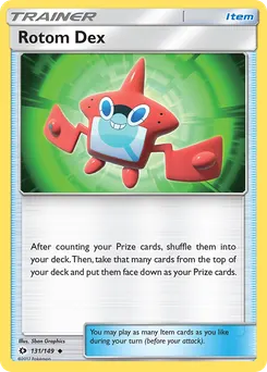 Rotom Dex #131, Reverse Foil