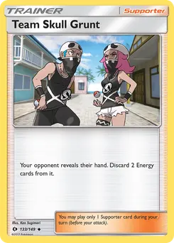 Team Skull Grunt #133, Standard