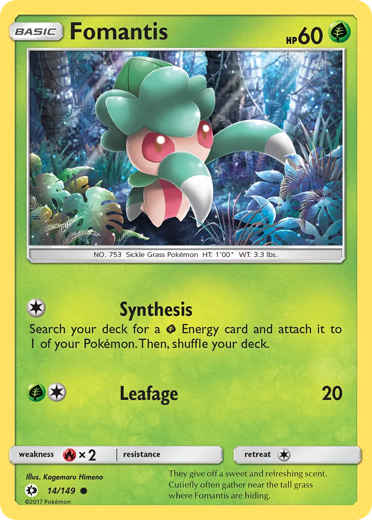 Fomantis #14, Sun & Moon