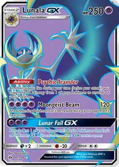 Lunala-GX #141, Standard