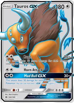 Tauros-GX #144, Standard