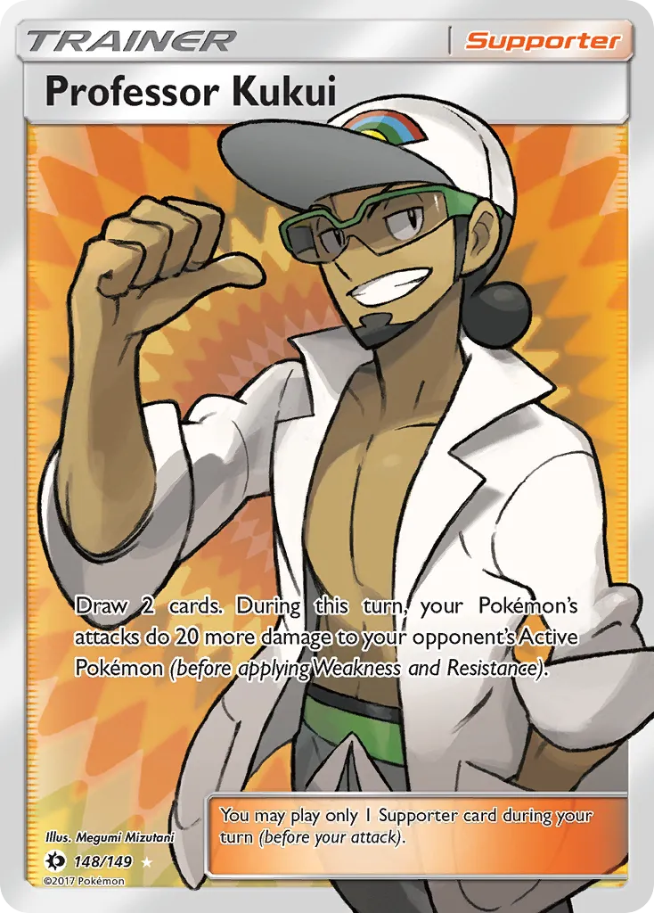 Professor Kukui #148, Sun & Moon
