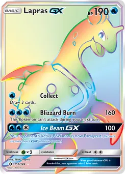Lapras-GX #151, Secret