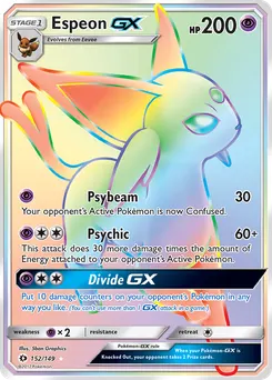Espeon-GX #152, Secret
