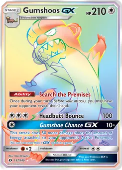 Gumshoos-GX #157, Secret