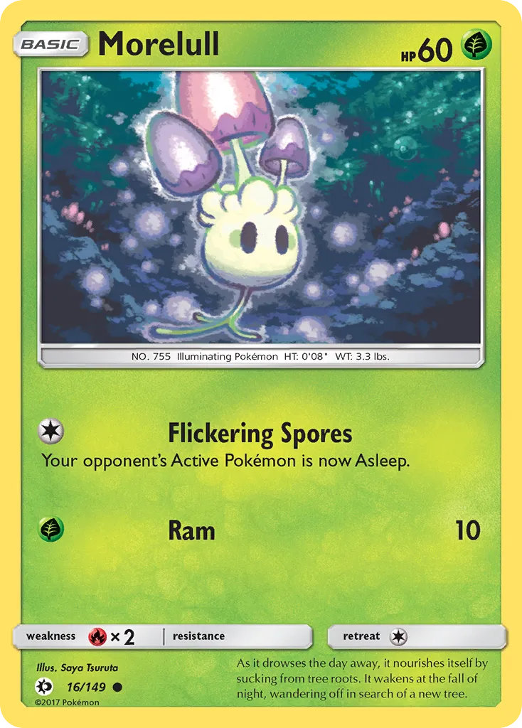 Morelull #16, Sun & Moon Reverse Foil