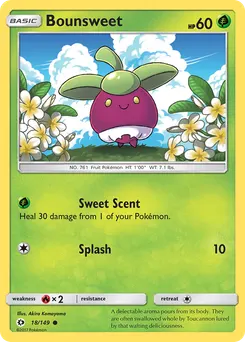 Bounsweet #18, Reverse Foil